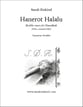Hanerot Halalu SSA choral sheet music cover